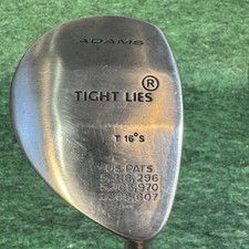 Vintage Adams Tight Lies T 16  Fairway Wood Regular Flex Graphite Golf Club