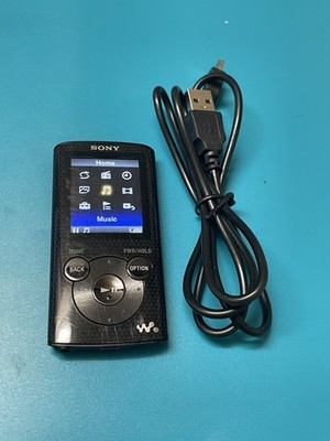 Sony Walkman NWZ-E383 Digital Media MP3 Player Black 4GB .