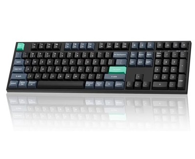 KEYCHRON B36 2.4 GHz Wireless Bluetooth Keyboard Silent Typing 100% Full-Size