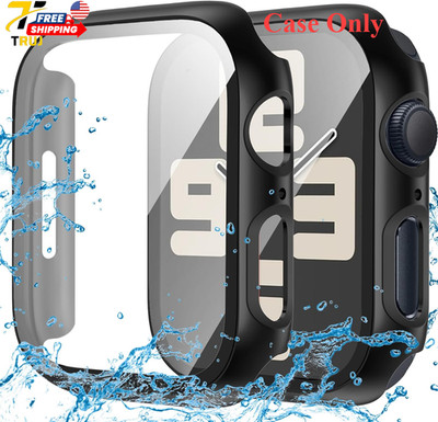 2-Pack Waterproof Case for Apple Watch 44Mm SE (2Nd Gen) Series 6 5 4 Screen Pro