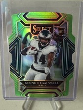2021 Select Club Level Neon Green Prizm Die-Cut #’d/349 Kenneth Gainwell RC ⭐️
