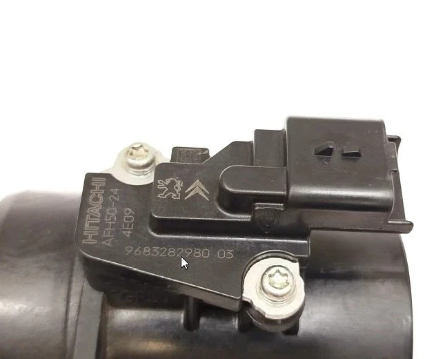 SENSOR MEDIDOR DE FLUJO DE AIRE DE MASA 9683282980 1920RA OEM para CITROEN PEUGEOT 1.6 HDi Foto 4 de 4