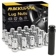 MIKKUPPA M12x1.25 Lug Nuts - Replacement for Infiniti, M12x1.25, Chrome 