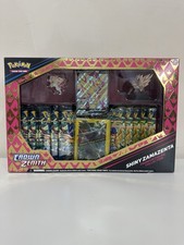 Image of POKEMON TCG - CROWN ZENITH Shiny Zamazenta - Premium Figure Collection Box - NEW