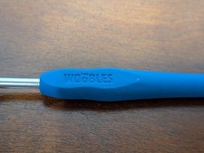 The Woobles Blue ERGONOMIC Crochet Hook 4.0mm G Size Comfort Grip Tool EASY Yarn