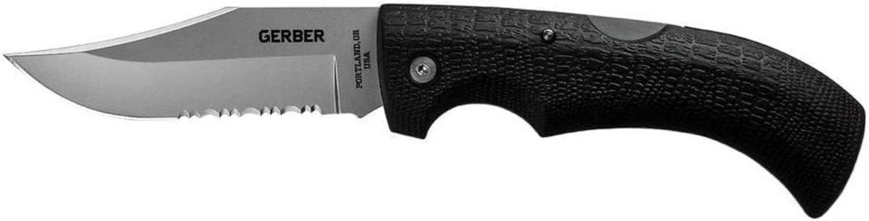 High Quality Clip Point Knife with Black Handle and 420HC Stainless Steel Blade - Image 3 of 4