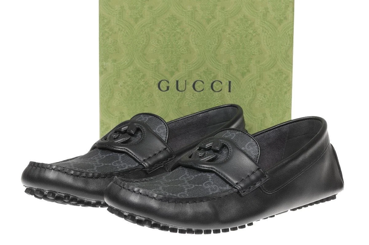 Gucci Moccasin Black Casual Shoes for Men for sale | eBay