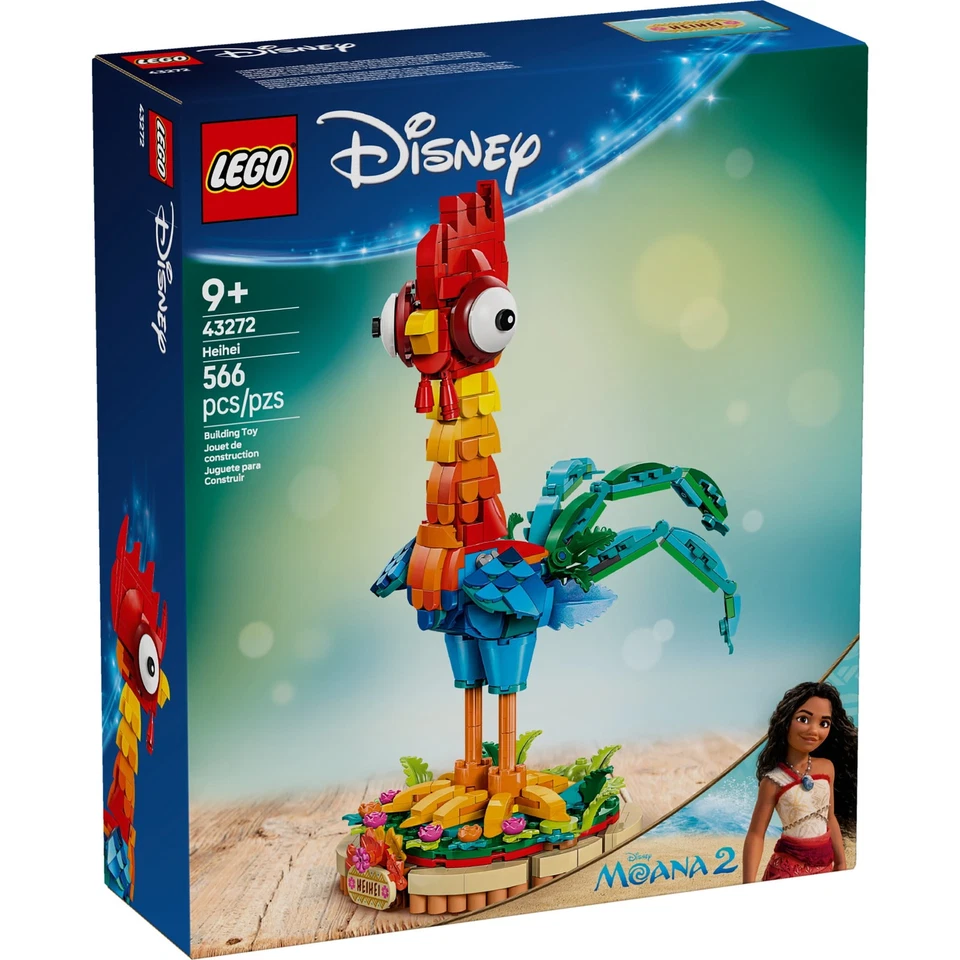LEGO Disney 43272, Moana 2 Heihei Juego de Construcción con Figura Foto 2 de 4