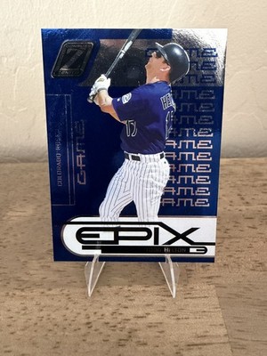 2005 Donruss Zenith Epix Blue Game 147/350 Todd Helton #E-4 HOF Rockies