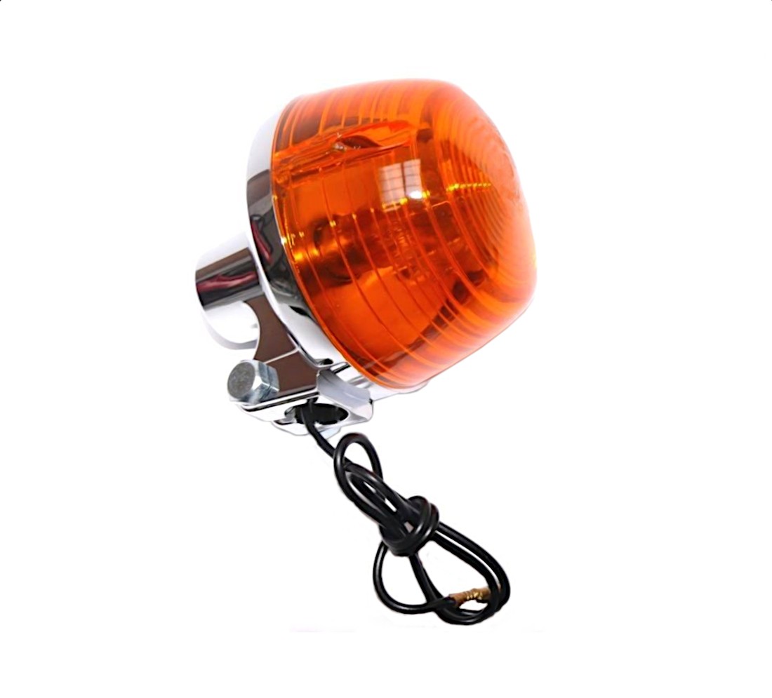 Clignotant chromé de rechange pour Honda CX CY XL Z, finition origine référence 33400-056