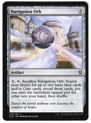 Navigation Orb 329 Commander Legends: Battle for Baldur's Gate NM MTG