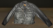 Vintage Harley-Davidson "Eagle Label" Heavyweight Leather Biker Jacket