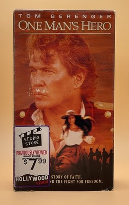 One Man's Hero VHS 2000 Tom Berenger Mans **Buy 2 Get 1 Free**
