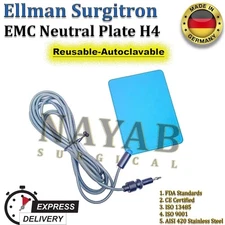 Ellman Surgitron FPPF Patient Plate antenna/ Ellman Surgitron H4 OEM Original CE