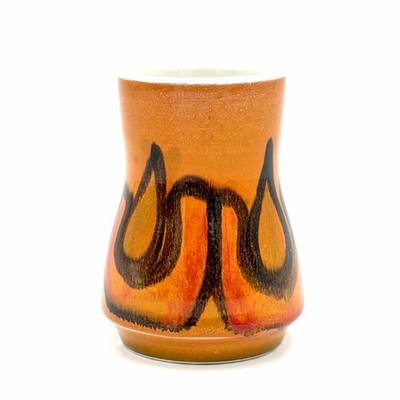 Poole Pottery Delphis Vase No31 Sammlerstück 70er Jahre Malerin Andree Fontana