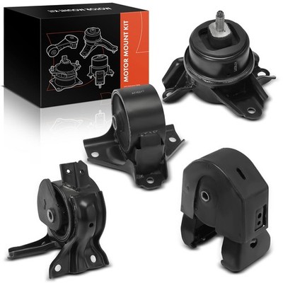 4x Engine Motor & Transmission Mount for Hyundai Sonata 09-10 L4 2.4L Auto Trans