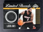 2011-12 Panini Limited Threads Basketball Lebron James #23 Patch Jersey Heat /99