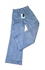 New Black Label Ralph Lauren Women  s Gray Wool Pants, size 6