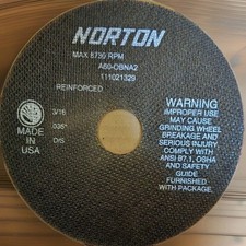 NORTON 66252938788 CUT WHEEL NEW