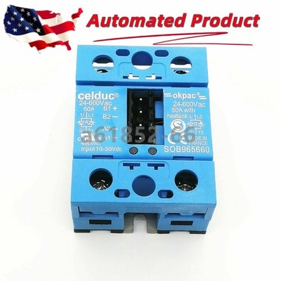 1pc Celduc Solid State Relay SOB965660 50A Fast Ship *mp
