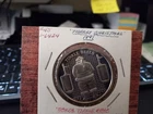 1991 Tinkle Bells Santa Christmas 1 ounce .999 Silver Round RARE