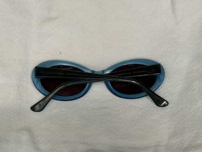 Stussy Lois Sunglasses Black/Blue Clout Goggles | eBay