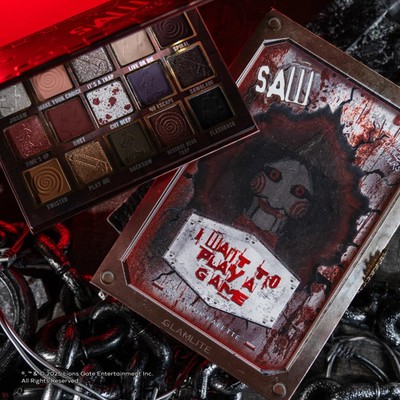 SAW X GLAMLITE EYESHADOW PALETTE
