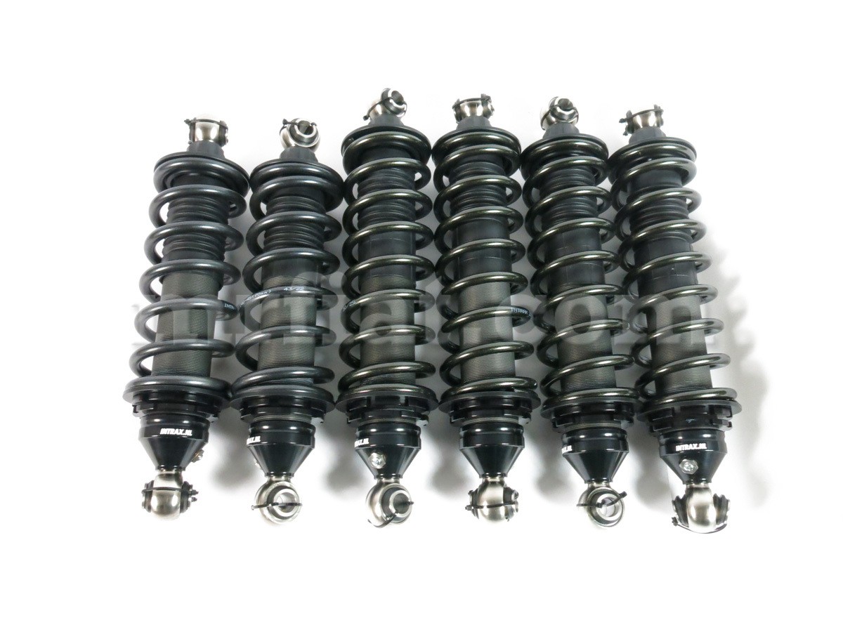 Lamborghini Countach Classic Look Black Titan 1K2 Shock Absorber Set 6 Pcs New