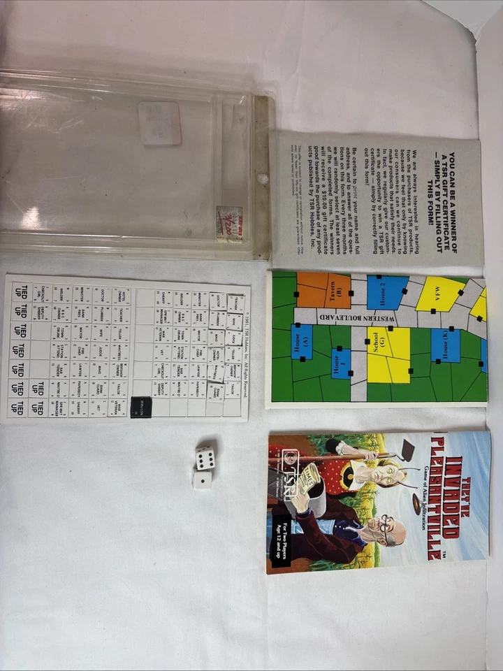 They've Invaded Pleasantville Microgame 1981 TSRMichael Price - Image 2 of 4