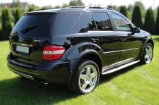 Radlaufverbreiterung f&uuml;r  MERCEDES ML W164 05-11 grundiert KOTFL&Uuml;GELVERBREITERUR