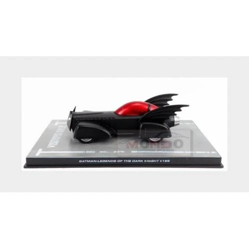 1:43 EDICOLA Batman Batmobile Legends Of The Dark Knight Black BATCOL073 - Immagine 2 di 2