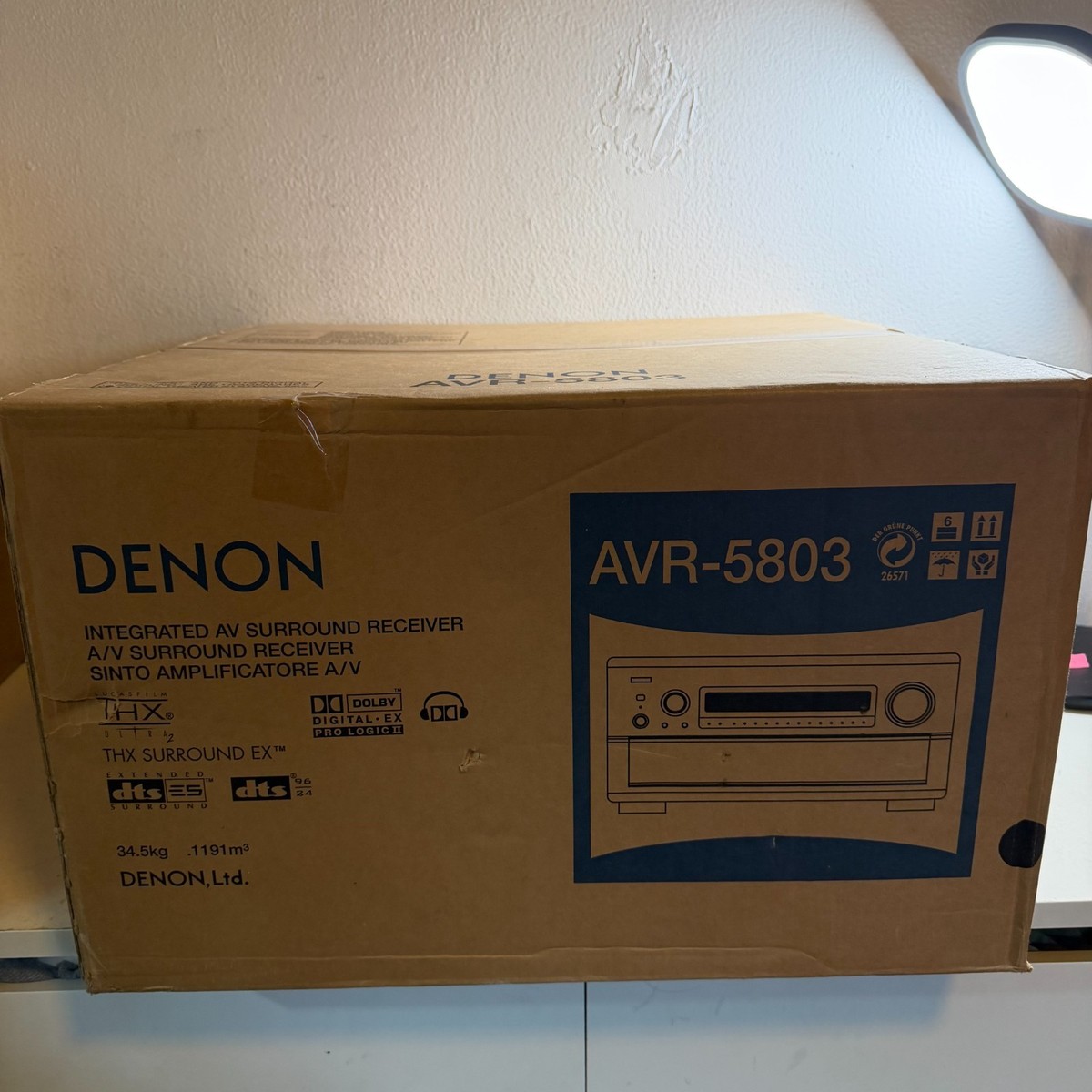 Denon AVR AVR-5803 7.1 Channel 200 Watt Receiver for sale online