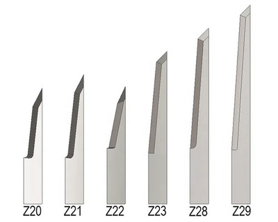 10PCS Z20 Tungsten Carbide Plotter Cutting Blades knives