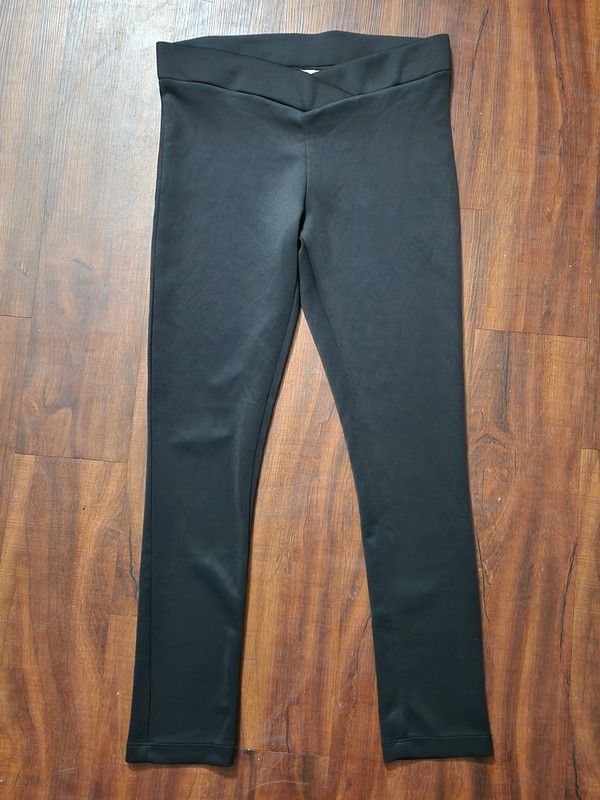 Check it Out Black Pants Plus 1X Nylon Material 