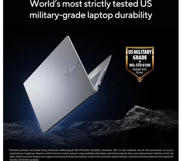 ASUS VIVOBOOK X1605V LAPTOP 16" FHD+ DISPLAY CORE I9 13900H TURBO 5.40 16GB 1TB - Image 4 of 4