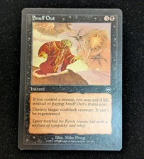 Snuff Out Mercadian Masques x1 NM MTG - English