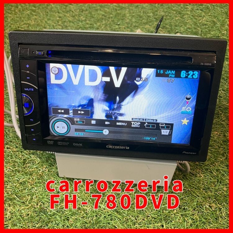 Pioneer Carrozzeria FH-780DVD Double Din Car Deck Audio CD