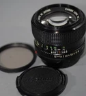 Canon 50mm f1.2 FD fast manual focus lens w shade f/ A1 AE1 F1 etc. - Nice Mint-
