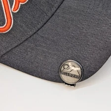 Custom PGA West Golf Ball Marker w/ Magnetic Hat Clip - Epoxy Coated