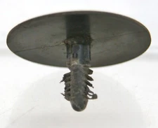 (14) Hood Insulation Nylon  Clips 1-11/16” Dia x 7/8” L Black  9504