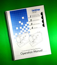 Owners Manual for Brother Sewing Machine CS-1...