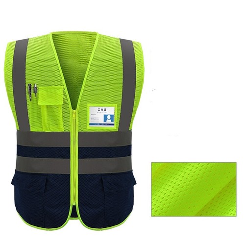 High Visibility Reflective Safety Vest for Work, Cycling, Motorcycle, Outdoor Us - Picture 8 of 16