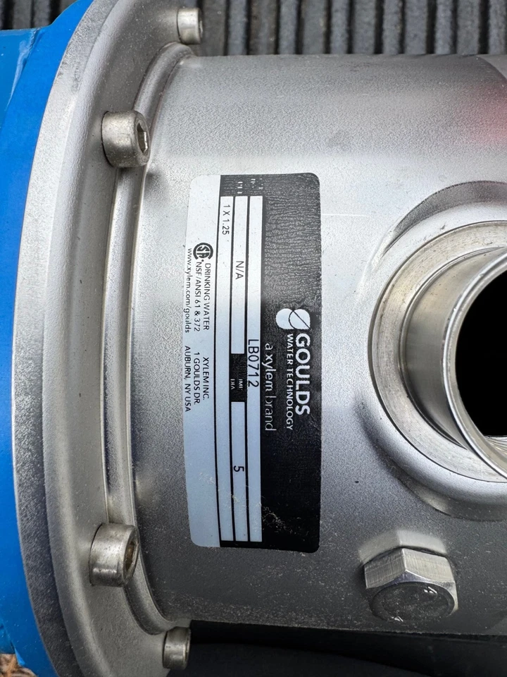 Goulds,离心增压泵,3/4 马力,115-230 伏, — 第 3/4 张图片