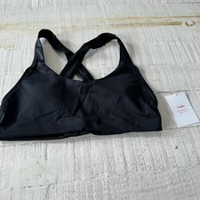 Andie Swim the Caledonia Top NWT size Small in Black  Criss Cross Straps