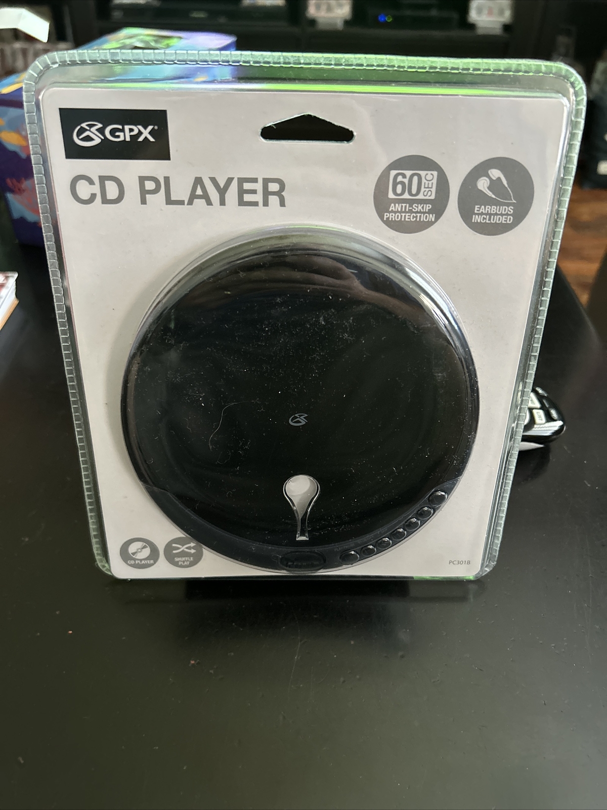 GPX Portable Personal CD-R/RW Player Anti Skip With Earbuds PC301B - BRAND NEW!!