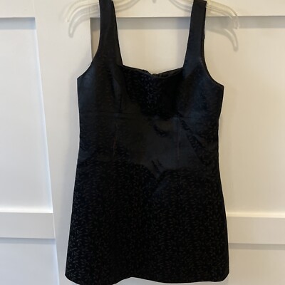 open lace back dress Organza - Dress