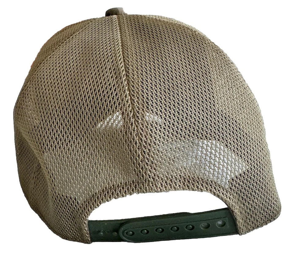 BATHING APE STUSSY x BAPE 1st camo green SS logo cap 2010 - Image 4 of 4