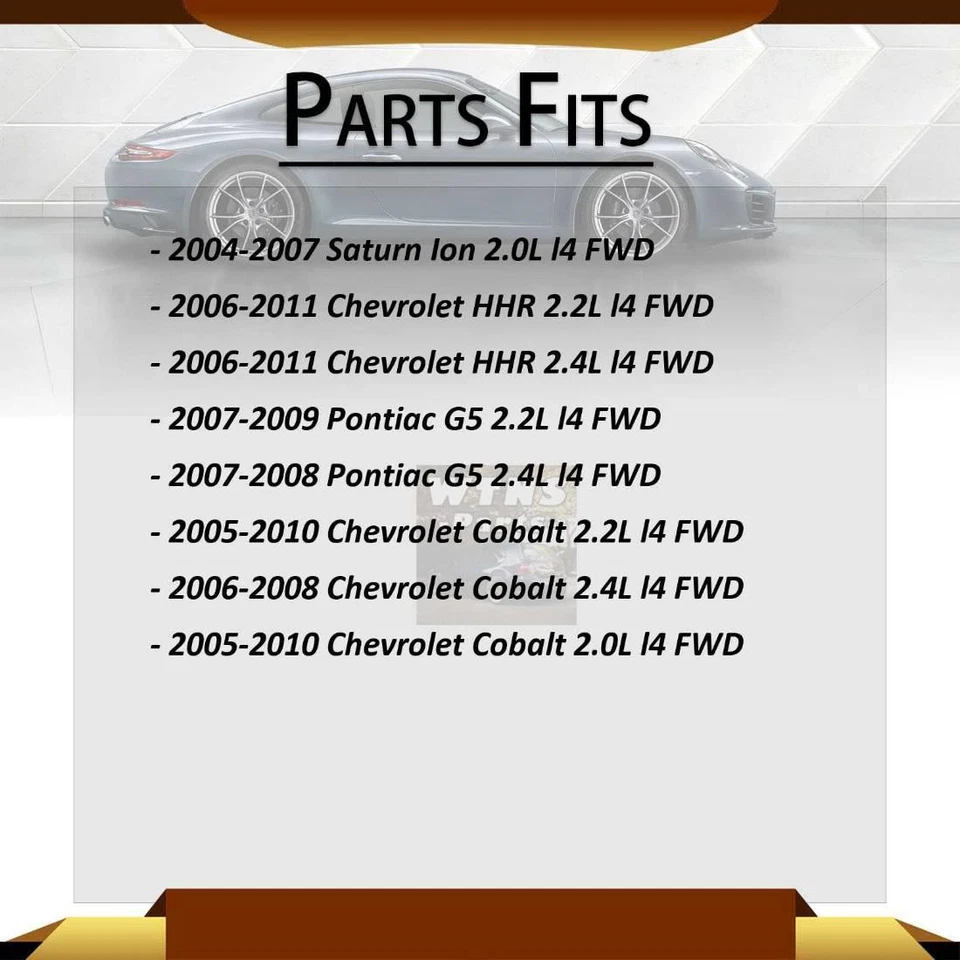 Conjunto de cojinete y buje de rueda delantera trasera Chevrolet Cobalt Timken 2005 2006 Foto 2 de 4