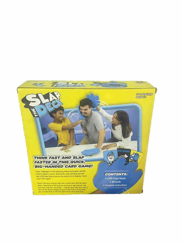 Slap the Deck Slap Your Friends & Slap Yourself to Win! Card Game NEW - Image 2 of 2