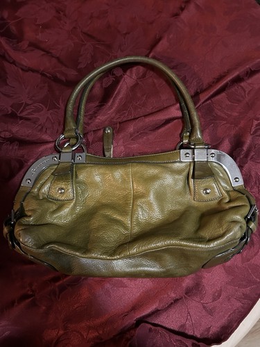 B Makowsky Handbag Green Vintage - Picture 7 of 10